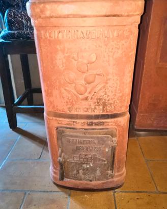 stufa in terracotta 