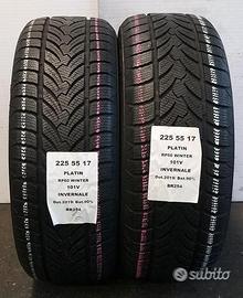2 gomme 225 55 17 platin br254