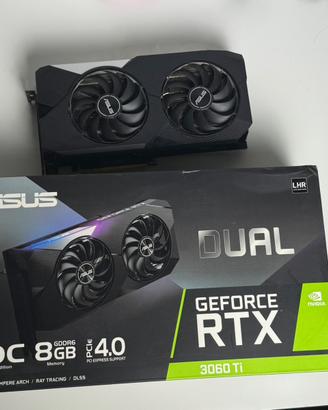 RTX 3060 TI 8GB Asus Dual OC Edition RGB