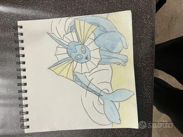 disegnato un vaporeon