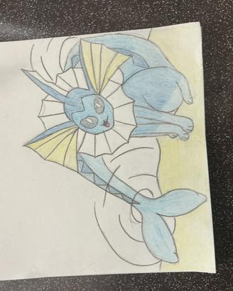 disegnato un vaporeon