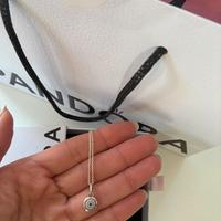 Collana pandora argento con ciondolo
