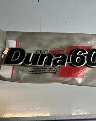 LOGO MODELLO " DUNA 60 " PER FIAT DUNA- 7610746-