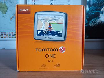TOM TOM One Italia auto navigatore GPS nuovo