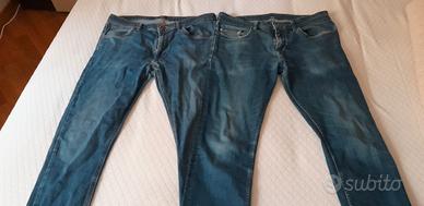 LOTTO JEANS CALVIN KLEIN LEE TAGLIA 48 ORIGINALI