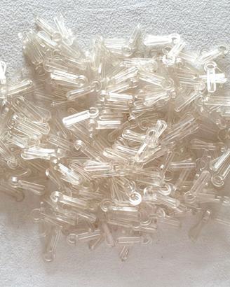 Ganci Swish con tasca per anello tende SET 260 pz