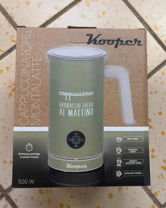 Cappuccinatore montalatte nuovo kooper
