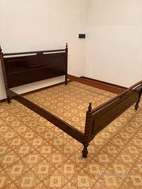 Letto legno matrimoniale