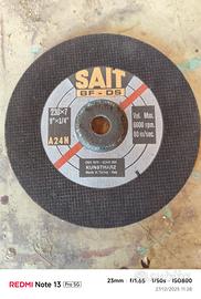 dischi per molare 230mm 50 pezzi 
