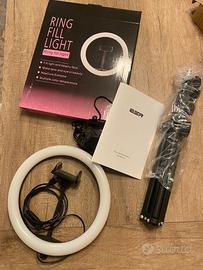 ESR Selfie Ring Light con treppiede e supporto
