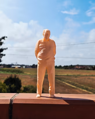 Statuetta Umarell 18 cm