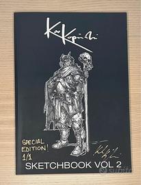 Sketchbook kopinski autografato