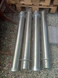 paletto parapedonale in acciaio 