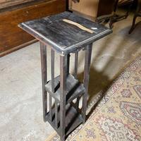 Antico portapiante in legno