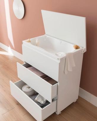 Cassettiera + Bagnetto + Fasciatoio