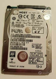 Hard Disk HITACHI Travelstar Z5K500 2,5" 500GB