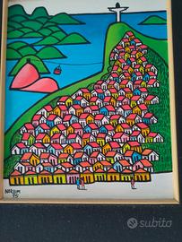 Dipinto naif di Evandro Norbin