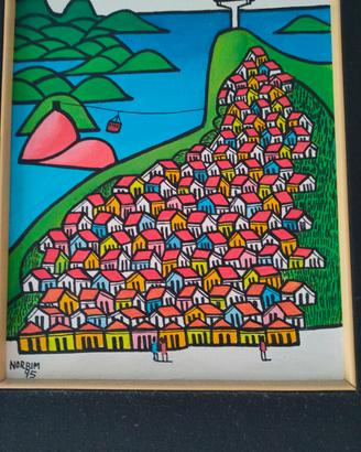 Dipinto naif di Evandro Norbin