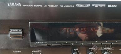 Amplificatore  YAMAHA  AV RECEIVER ingresso phono 