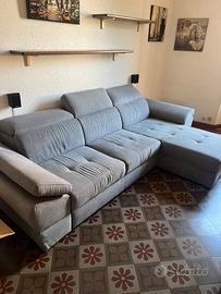 Divano a 3 posti con penisola