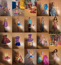 Mega lotto di Barbie tutte originali