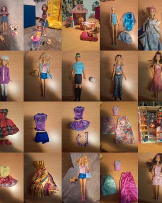 Mega lotto di Barbie tutte originali