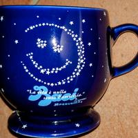 Tazza Baci Perugina - ceramica, blu cobalto 