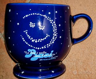 Tazza Baci Perugina - ceramica, blu cobalto 