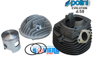 Kit Gruppo termico Polini EVOLUTION in Ghisa Vespa