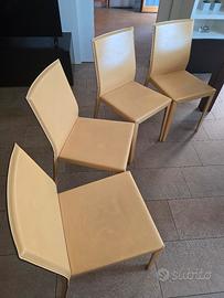 Sedie Cattelan in cuoio