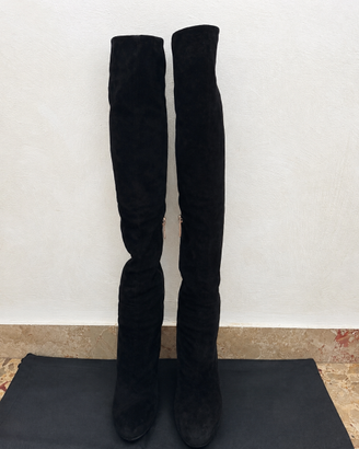 Stivali Loriblu in camoscio nero - Tg. 36