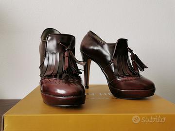 Scarpe con tacco e plateau donna