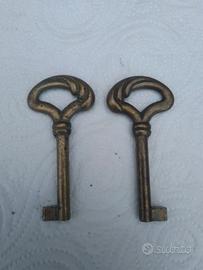 2 Chiavi nuove stile antico per mobili