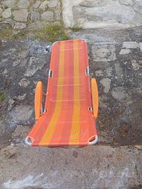 Lettino mare/giardino