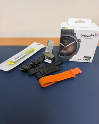 Amazfit Balance 46mm 1 anni garanzia con cari cint
