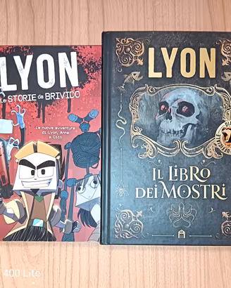 LIBRI DI LYON USATI MA PERFETTAMENTE INTATTE. 