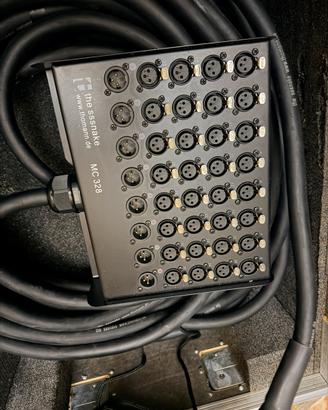 Ciabatta audio 32 canali 8 aux