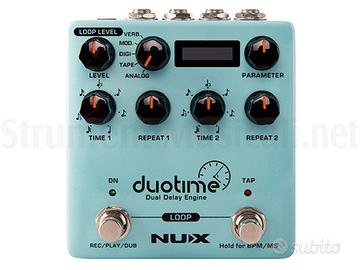 Nux Duotime Digital/Analogic Stereo Delay