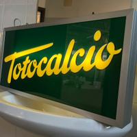 Collezione Vintage insegna Totocalcio