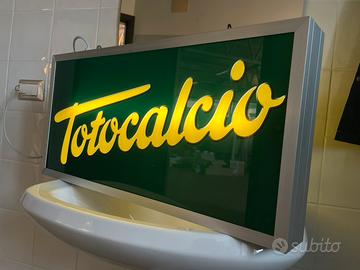 Collezione Vintage insegna Totocalcio