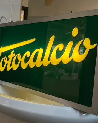 Collezione Vintage insegna Totocalcio
