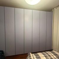 Armadio in legno 7 ante