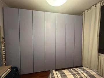 Armadio in legno 7 ante