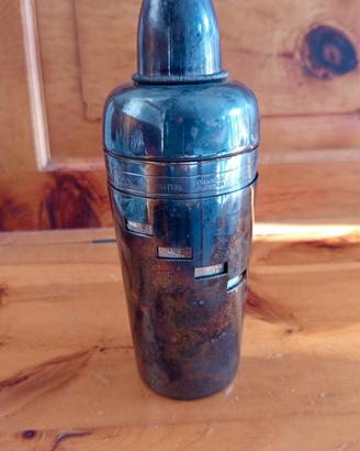 Shaker da cocktail Bossi, placcato argento 