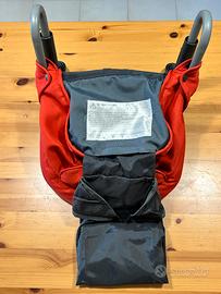 Seggiolino da Tavolo Pieghevole Rosso