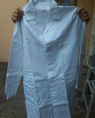 Vestaglia nuova puro cotone laboratorio chimica