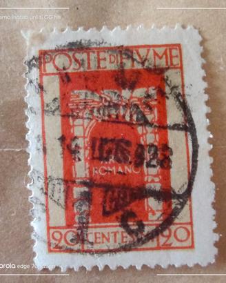 1 francobollo del regno d'Italia 1928 