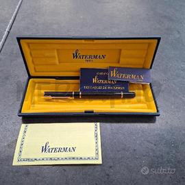 PENNA A SFERA WATERMAN PARIS NERA E COLOR ORO
