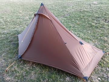 tenda Lanshan 1 Pro, footprint, bastoncino trek

