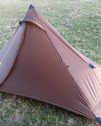 tenda Lanshan 1 Pro, footprint, bastoncino trek

